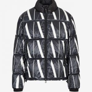ARMANI EXCHANGE – Giacca Uomo in Denim Effetto Used Nero