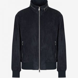 ARMANI EXCHANGE – Giubbotto in eco-suede Nero