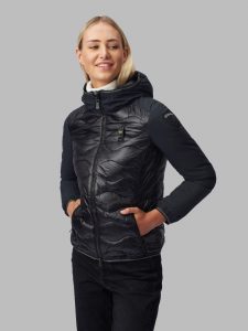 BLAUER – Piumino Nylon Neoprene Jo Nero