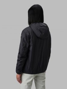 Blauer – PIUMINO LISCIO CON INTERNO IN PELLICCIA VICKIE Nero