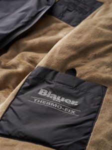 Blauer – PIUMINO LISCIO CON INTERNO IN PELLICCIA VICKIE Nero