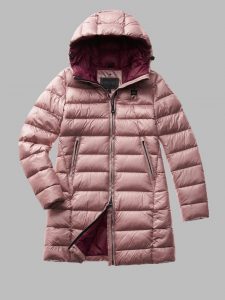 Blauer – Piumino Lungo Imbottitura Eco Lena Rosa