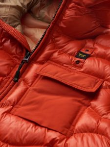 Blauer – PIUMINO CON TASCHINO ANDY Arancio