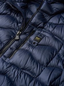 BLAUER – Piumino Uomo Leggero ad Onde Terence Blu