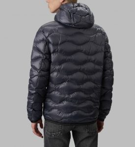 BLAUER – Piumino Uomo Leggero ad Onde Terence Grigio