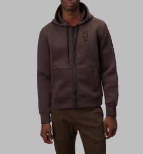 BLAUER – Felpa in Neoprene con Cappuccio