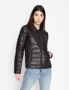 ARMANI EXCHANGE – Piumino leggero in nylon Donna Nero