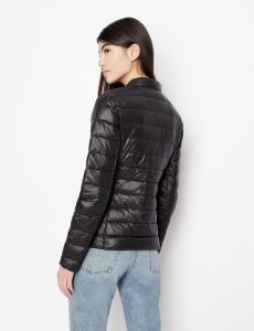 ARMANI EXCHANGE – Piumino leggero in nylon Donna Nero