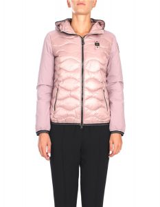 BLAUER – Piumino Nylon Neoprene Jo Rosa
