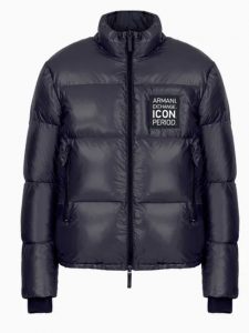 ARMANI EXCHANGE – Piumino Uomo Fullzip Icon Period Blu