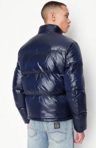 ARMANI EXCHANGE – Piumino Uomo Fullzip Icon Period Blu