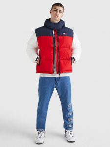 Tommy Hilfiger – GIACCONE ALASKA CON MOTIVO COLOR BLOCK