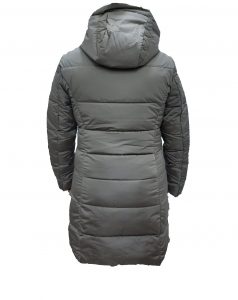 SAVE THE DUCK – Cappotto Donna Taylor Hooded Puffer Grigio Fago