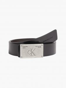 CALVIN KLEIN – Cintura Double-Face in Pelle