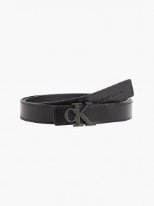 CALVIN KLEIN – Cintura in Pelle con Logo Donna