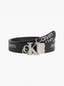 CALVIN KLEIN – Cintura Double-Face in Pelle Donna