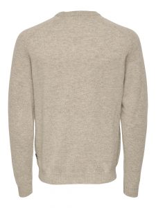 ONLY & SONS – Maglione a Maglia Uomo Beige