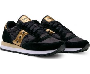 SAUCONY-Scarpe DONNA JAZZ ORIGINAL  Nero/Oro
