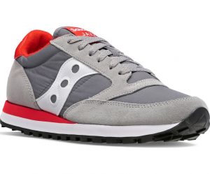 SAUCONY-Scarpe UOMO JAZZ ORIGINAL BIANCO/GRIGIO/Rosso