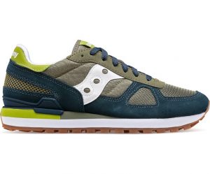 Saucony -Scarpe Uomo Shadow Original Blu Navy/ Green