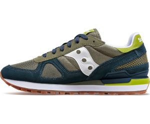 Saucony -Scarpe Uomo Shadow Original Blu Navy/ Green