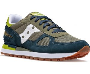 Saucony -Scarpe Uomo Shadow Original Blu Navy/ Green