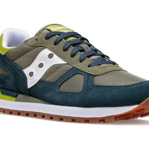 Saucony -Scarpe Uomo Shadow Original Blu Navy/ Green