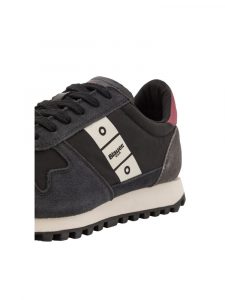 Blauer – Scarpe Uomo in camoscio e tessuto f2dawson02 Nero