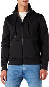 BLAUER – Felpa in Neoprene con Cappuccio