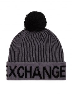 Armani Exchange – Cappuccio con Pon Pon