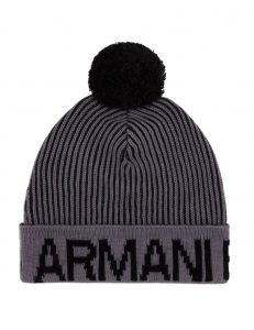 Armani Exchange – Cappuccio con Pon Pon