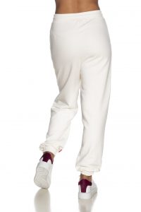 Tommy Hilfiger – Pantalone tuta Tjw Bold da donna panna