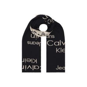 Calvin Klein – Sciarpa con scritta logo