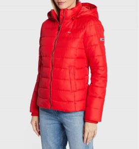 Tommy Hilfiger – Giubbotto piumino Basic Rosso Regular Fit