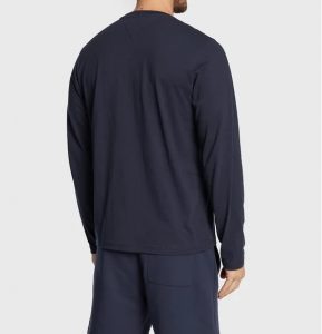 Tommy Hilfiger – T-SHIRT A MANICHE LUNGHE CON LOGO SUL PETTO