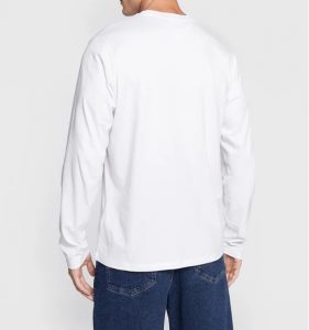 Tommy Hilfiger – T-SHIRT A MANICHE LUNGHE CON LOGO SUL PETTO