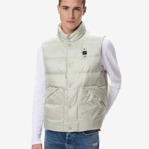 BLAUER – Smanicato Uomo Imbottito Piuma Adam Beige Chiaro