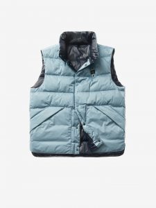 BLAUER – Smanicato Uomo Imbottito Piuma Adam Celeste