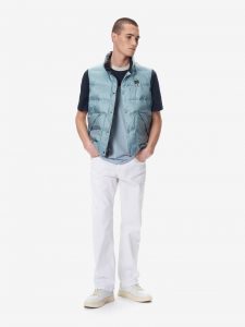 BLAUER – Smanicato Uomo Imbottito Piuma Adam Celeste