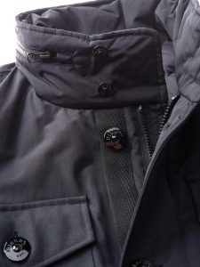 BLAUER – Giacca Piumino Effetto Doppio Tessuto Kayden Blue