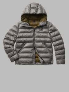 BLAUER – Piumino Uomo in Nylon Eco Adams Grigio