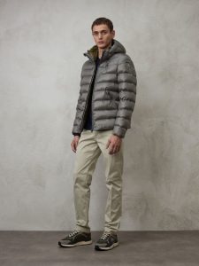 BLAUER – Piumino Uomo in Nylon Eco Adams Grigio
