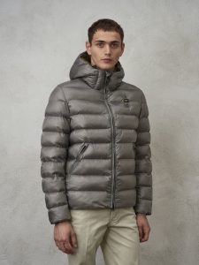 BLAUER – Piumino Uomo in Nylon Eco Adams Grigio
