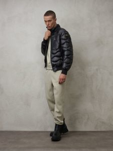 BLAUER – Piumino Ondina Uomo con Taschino Daniel Nero
