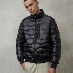 BLAUER – Piumino Ondina Uomo con Taschino Daniel Nero