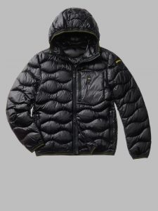 BLAUER – Piumino Ondina Uomo Wave Nero