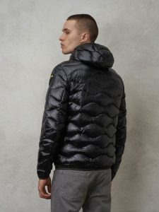 BLAUER – Piumino Ondina Uomo Wave Nero