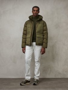BLAUER – Piumino Multitasche Xavier Verde Scuro