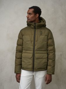 BLAUER – Piumino Multitasche Xavier Verde Scuro