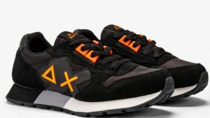 SUN 68 – Scarpe Boy’s Jaki Fluo (Teen) Nero